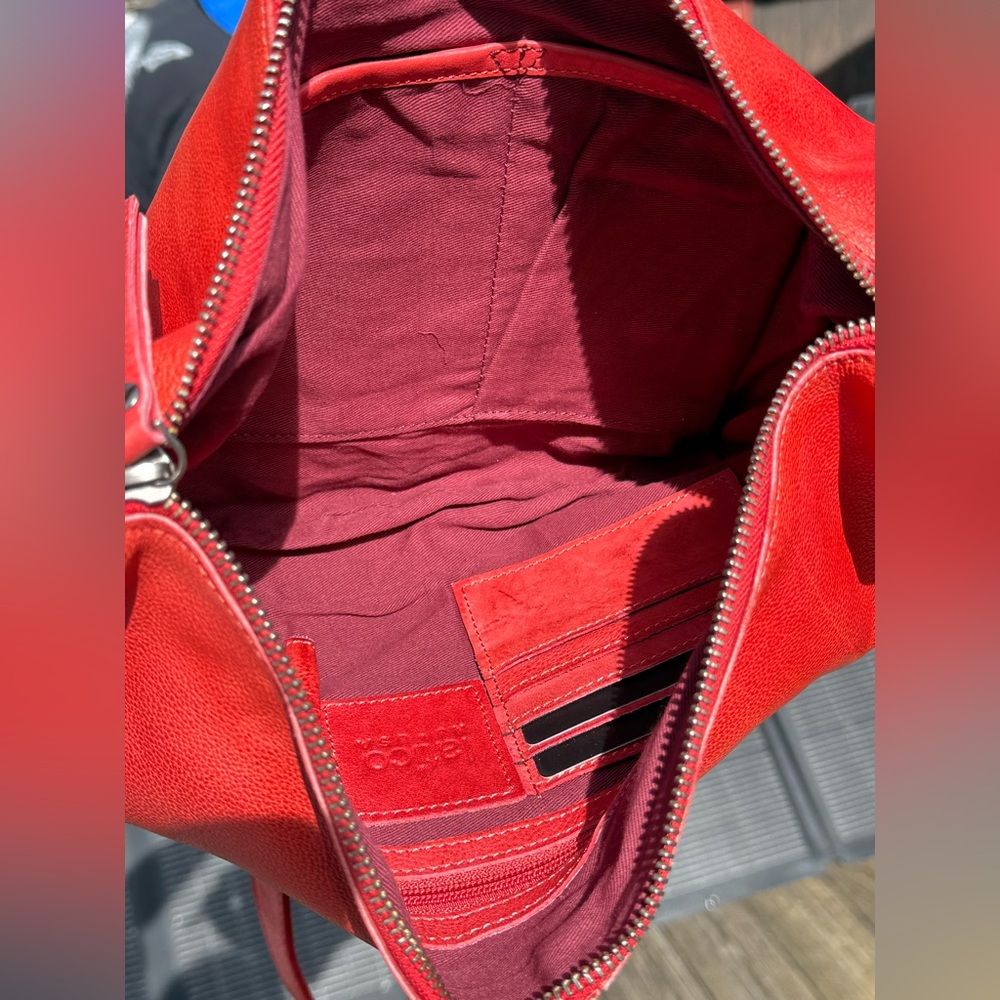 NWT Latico Leathers Callie Sling in Red. See yourself in this for spring! Hot!🔥 - Picture 7 of 14